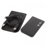 USB 2.0 HDD Box External Enclosure Case for 2.5 inch SATA Hard Drive Q7-20 Black